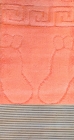 Коврик для ног прорезиненный велсофт Gursan Цвет: Оранжевый (50*70)